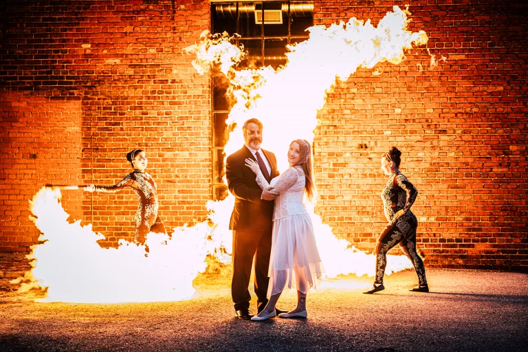 Bring Some Fire to Your Wedding: Everything You Need to Know About Adding a Fire Show
