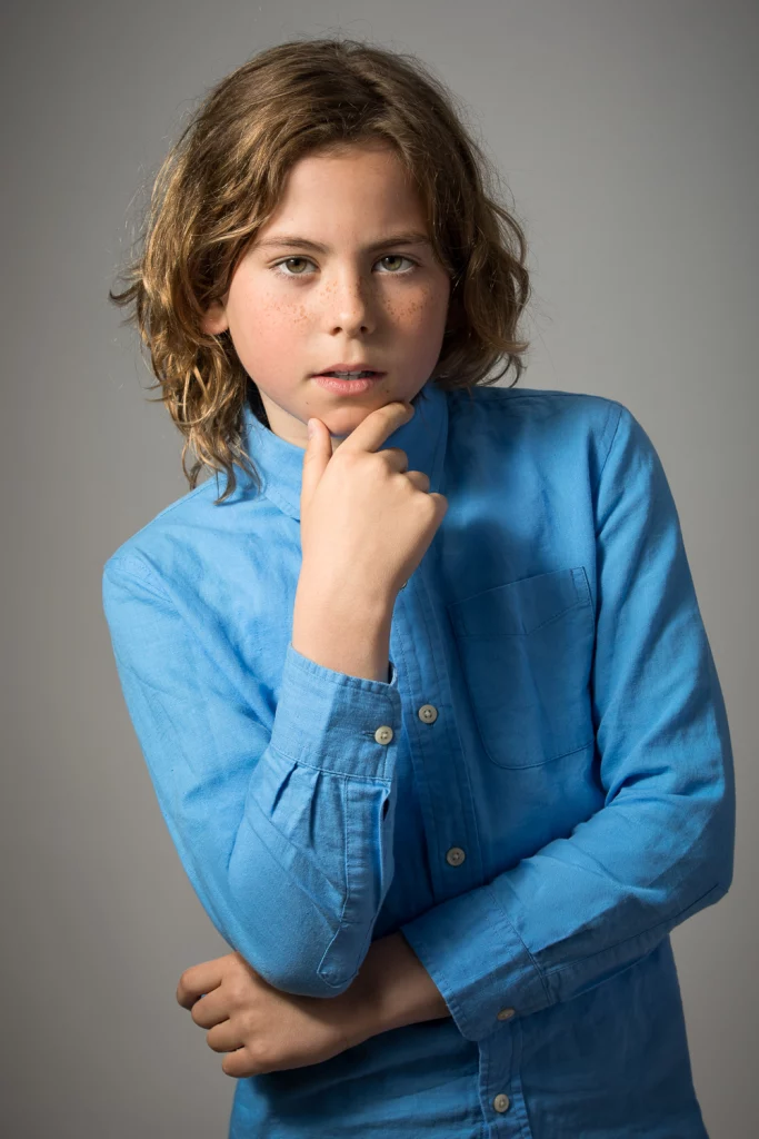 Professional portrait photography session in Brantford with natural light lifestyle style