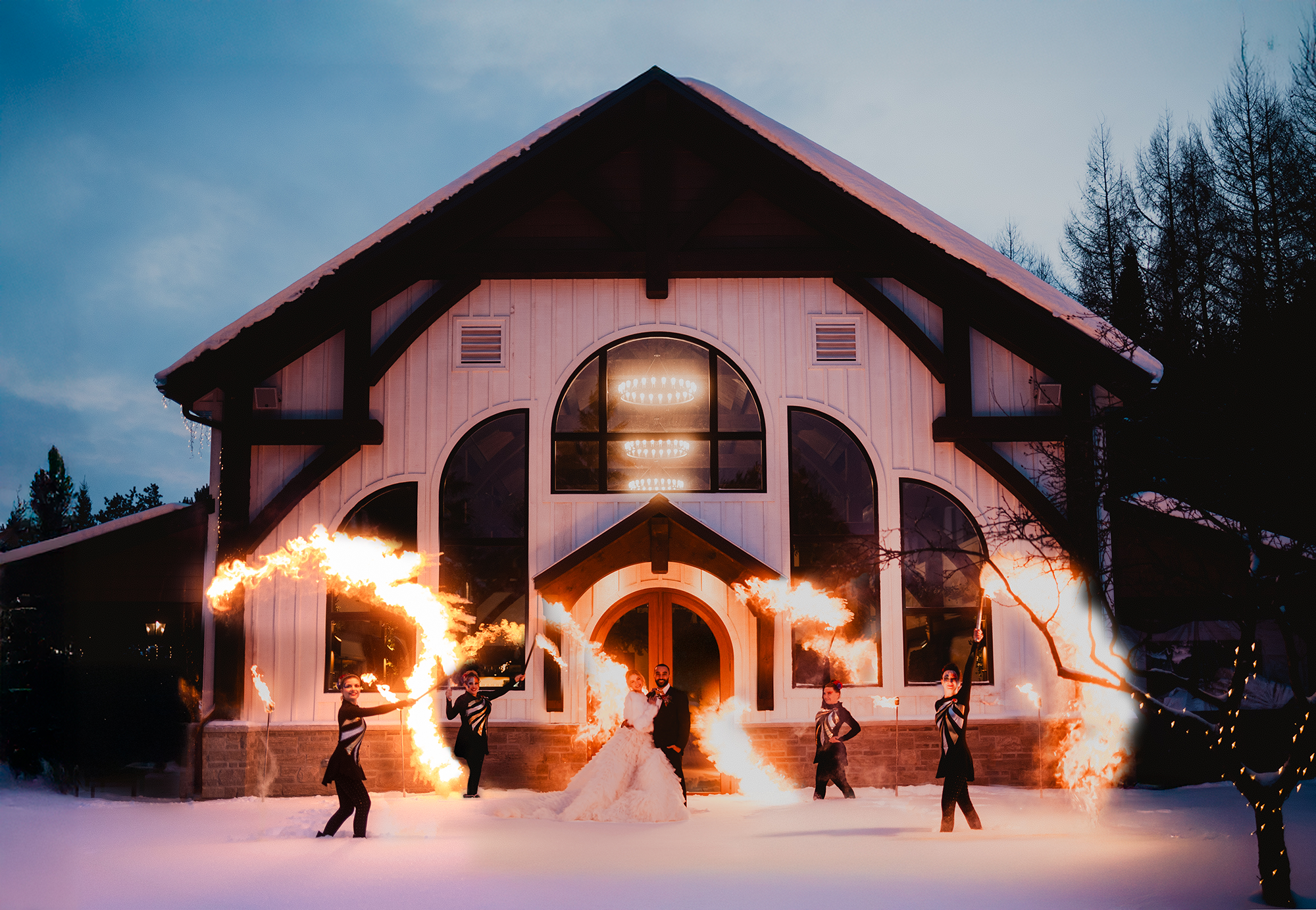 wedding-fire-show